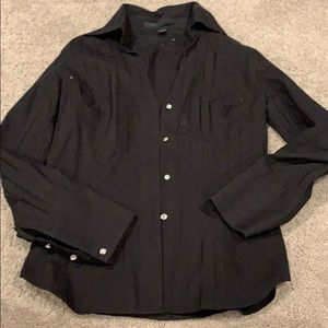 Black man tailored shirt